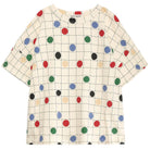 Circles T-Shirt in Off White by True Artist