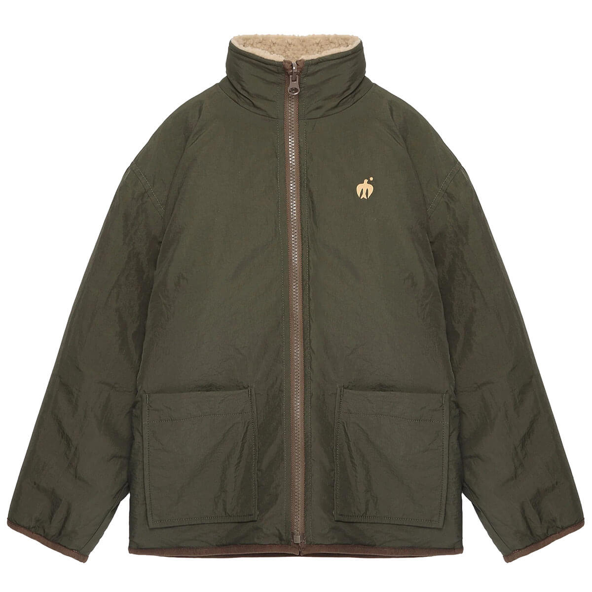 Reversible Jacket nº03 in Otter Brown by True Artist