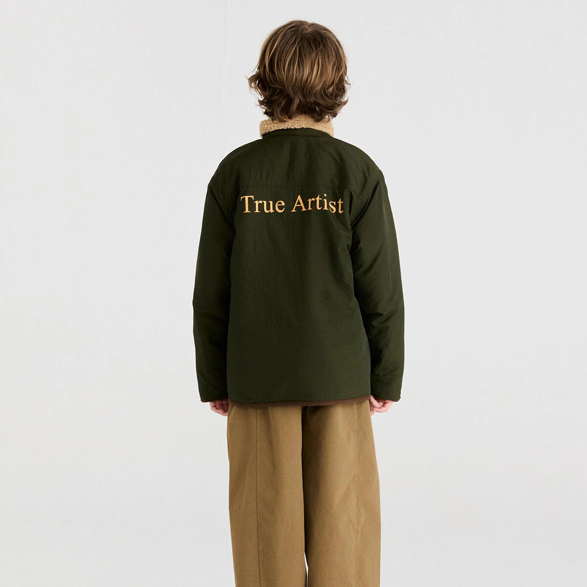 Reversible Jacket nº03 in Otter Brown by True Artist