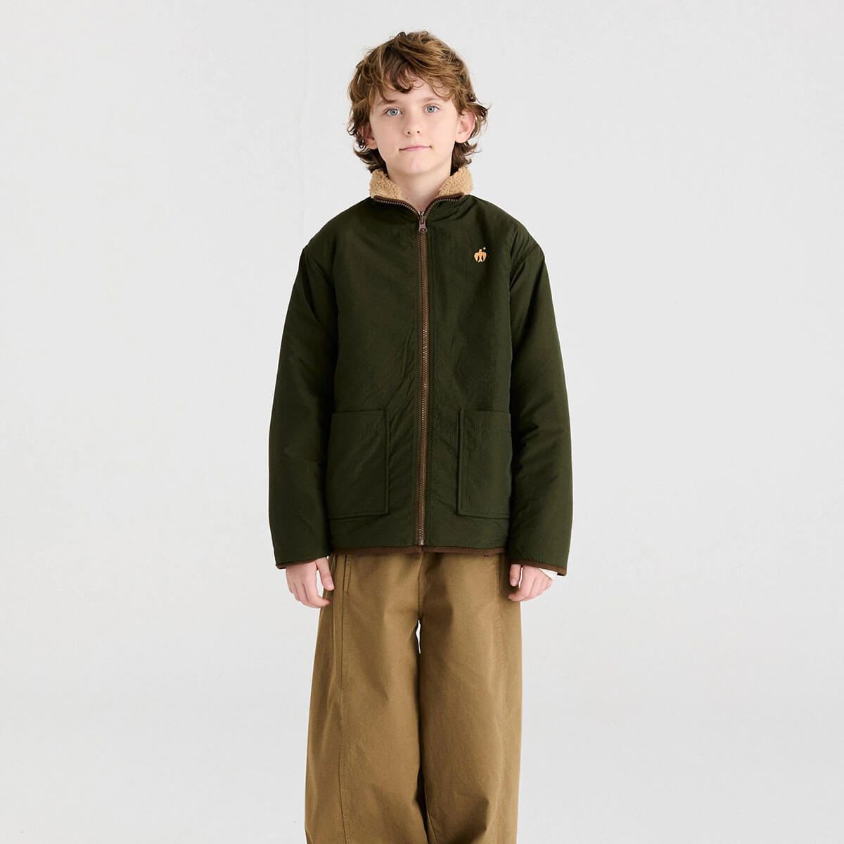 Reversible Jacket nº03 in Otter Brown by True Artist