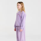Sweatshirt nº10 in Lavender Lilac by True Artist