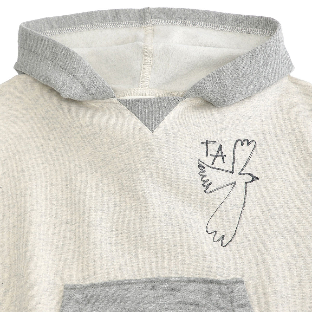 Sweatshirt nº16 in Melange Gray by True Artist