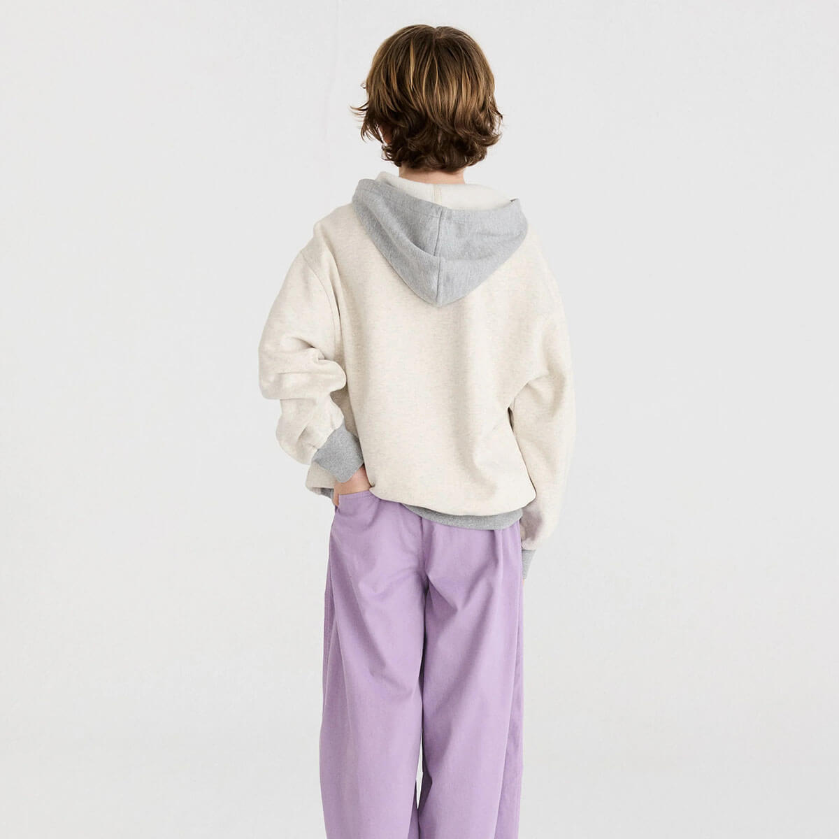 Sweatshirt nº16 in Melange Gray by True Artist