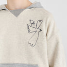 Sweatshirt nº16 in Melange Gray by True Artist