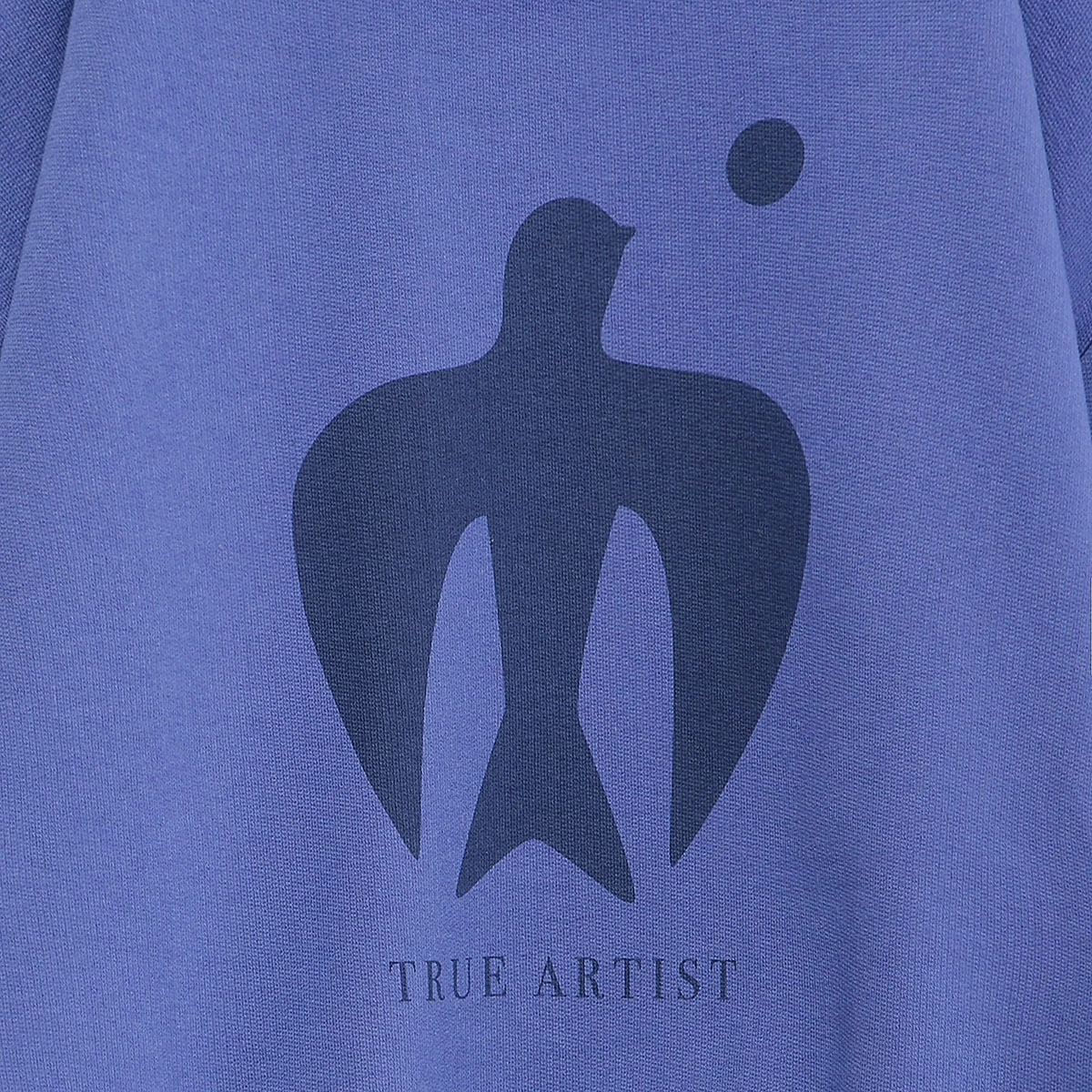 Sweatshirt nº07 in Skipper Blue by True Artist