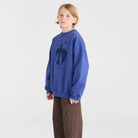 Sweatshirt nº07 in Skipper Blue by True Artist