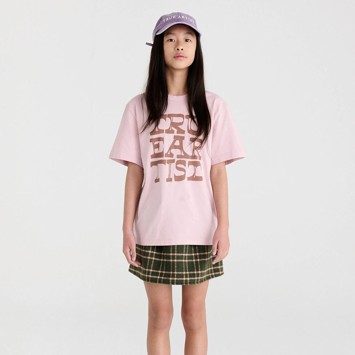 T-Shirt nº01 in Light Lilac by True Artist