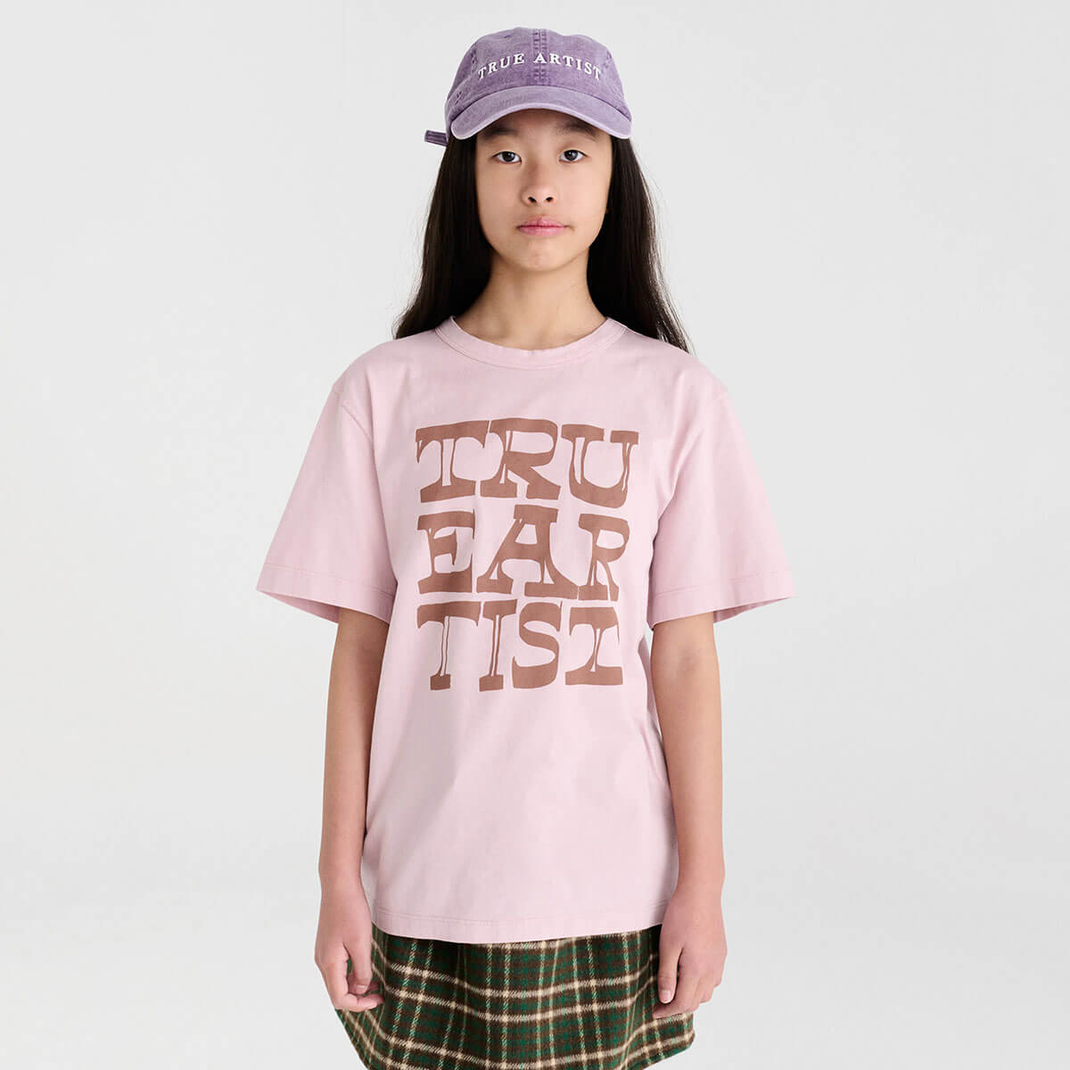T-Shirt nº01 in Light Lilac by True Artist