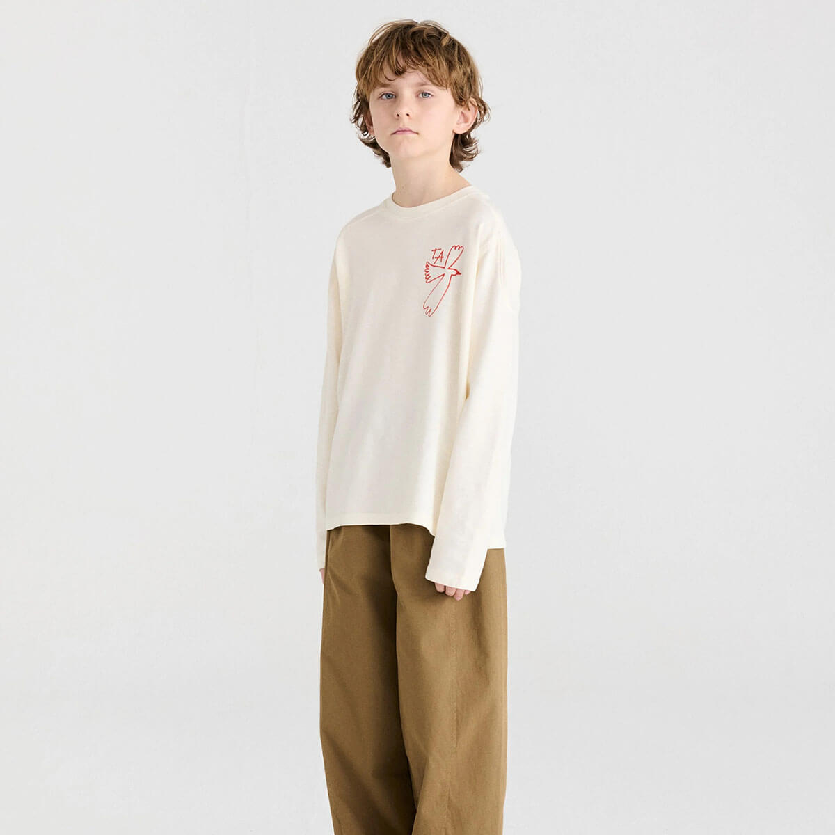 T-Shirt nº23 in Ivory White by True Artist