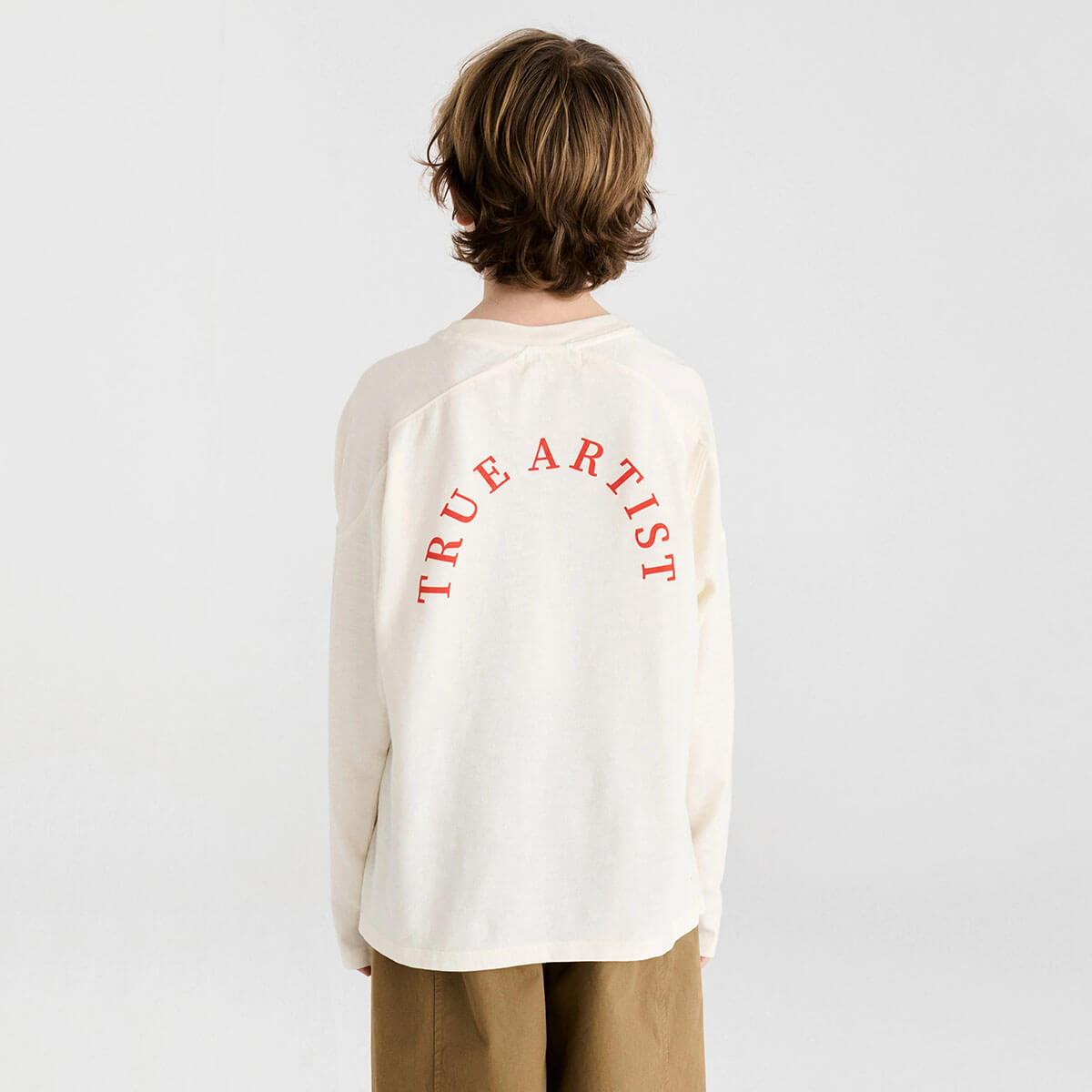 T-Shirt nº23 in Ivory White by True Artist