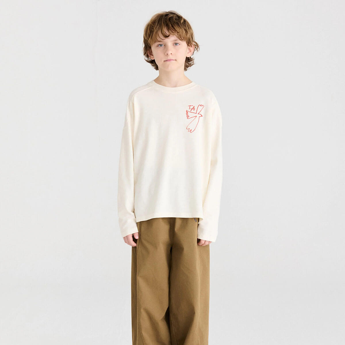T-Shirt nº23 in Ivory White by True Artist