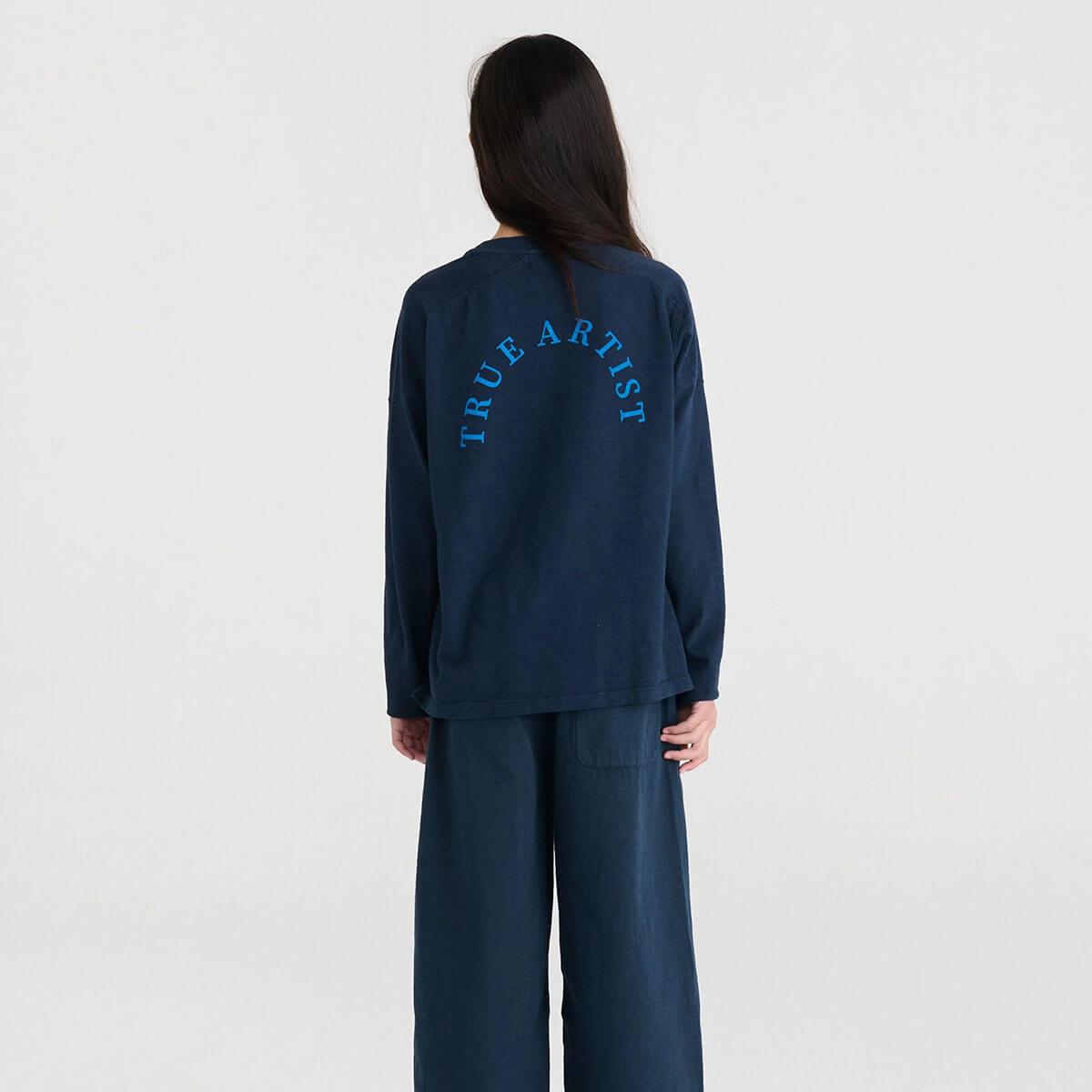 T-Shirt nº23 in Night Blue by True Artist