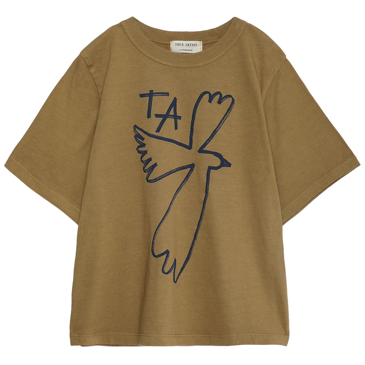 T-Shirt nº05 in Otter Brown by True Artist