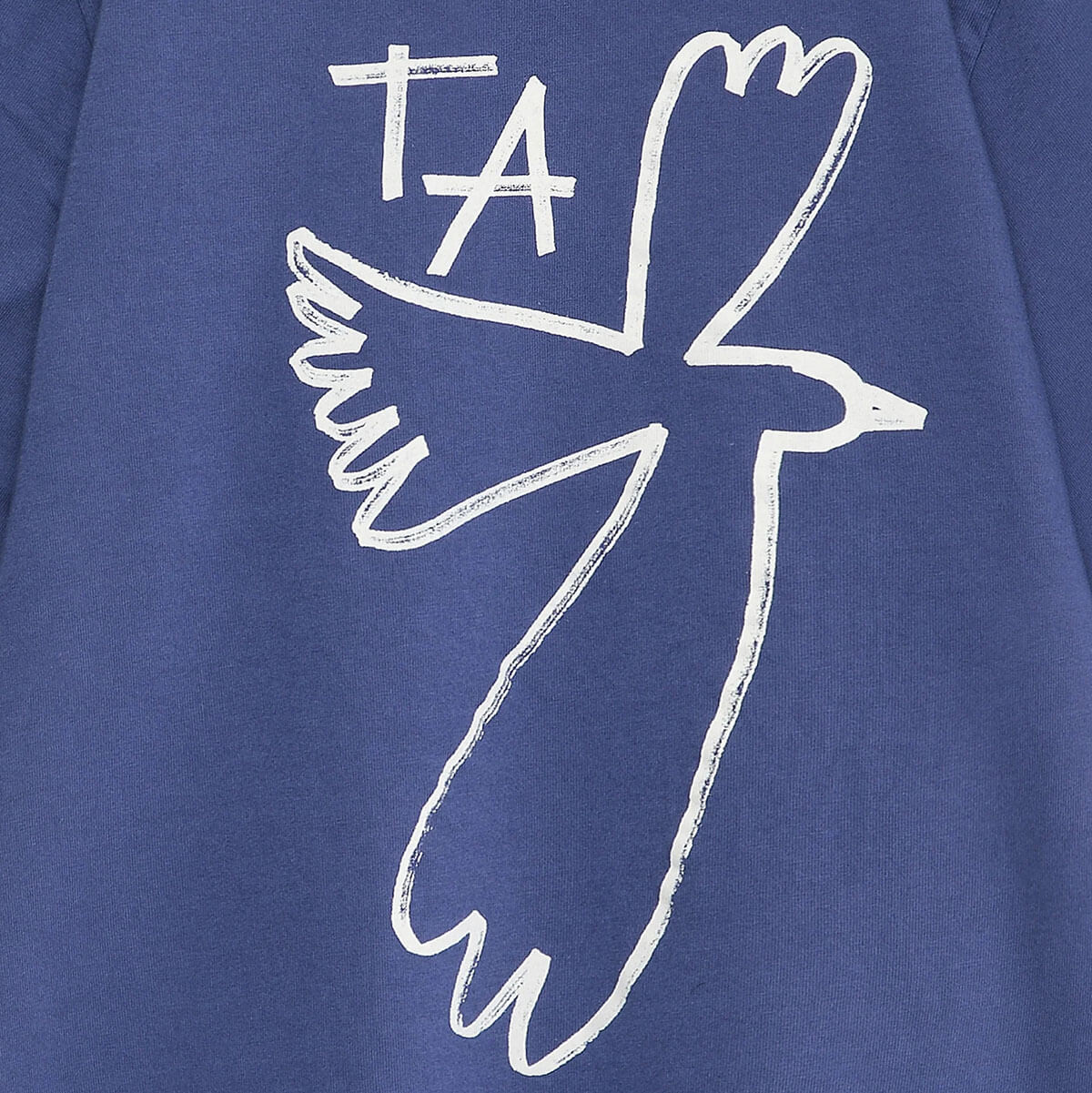 T-Shirt nº05 in Skipper Blue by True Artist