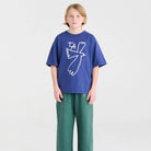 T-Shirt nº05 in Skipper Blue by True Artist