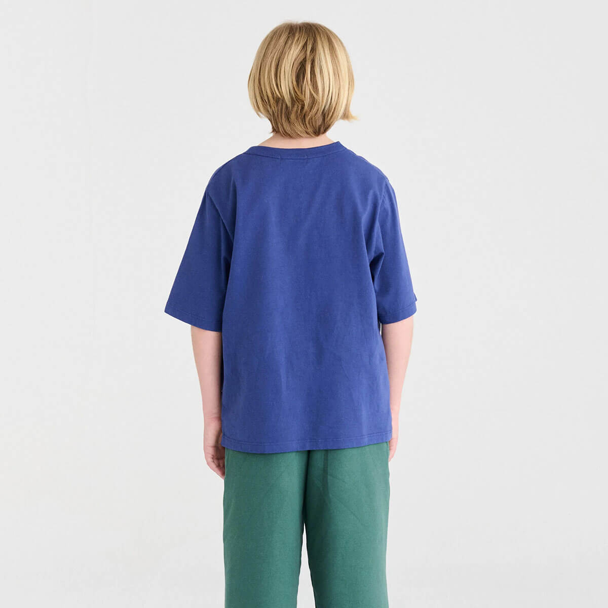 T-Shirt nº05 in Skipper Blue by True Artist