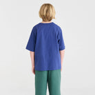 T-Shirt nº05 in Skipper Blue by True Artist