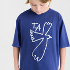 T-Shirt nº05 in Skipper Blue by True Artist