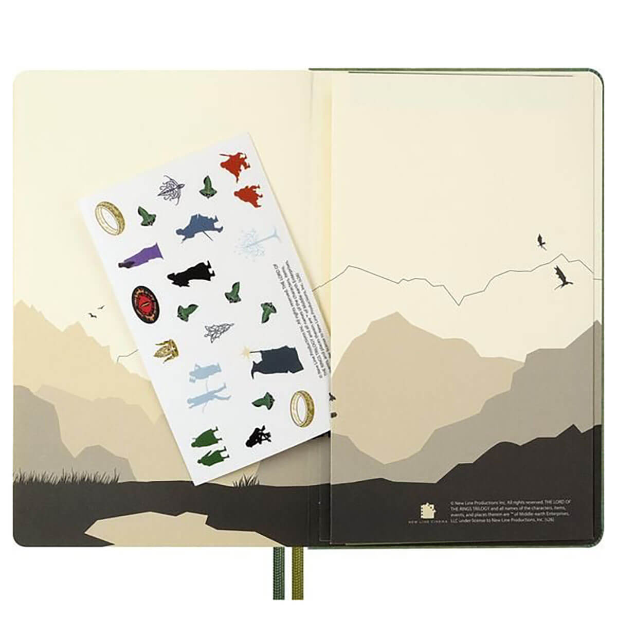 The Lord of the Rings Limited Edition 12 Month Daily Planner 2027 by Moleskine