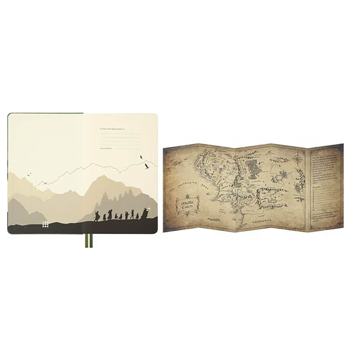The Lord of the Rings Limited Edition 12 Month Daily Planner 2027 by Moleskine