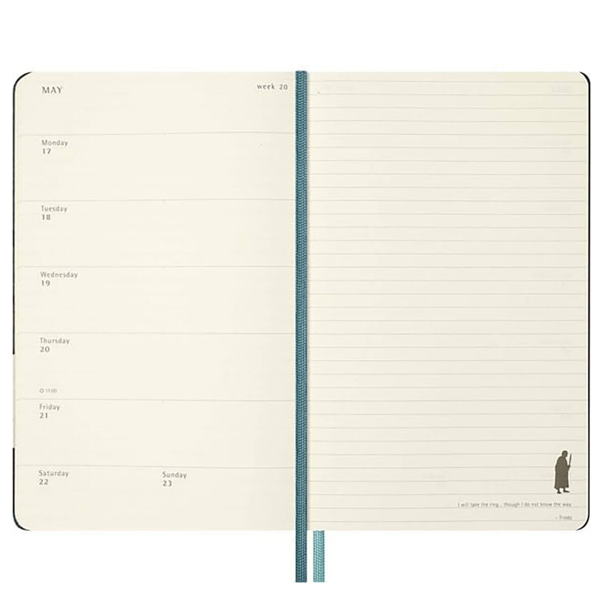 The Lord of the Rings Limited Edition 12 Month Weekly Planner 2027 by Moleskine