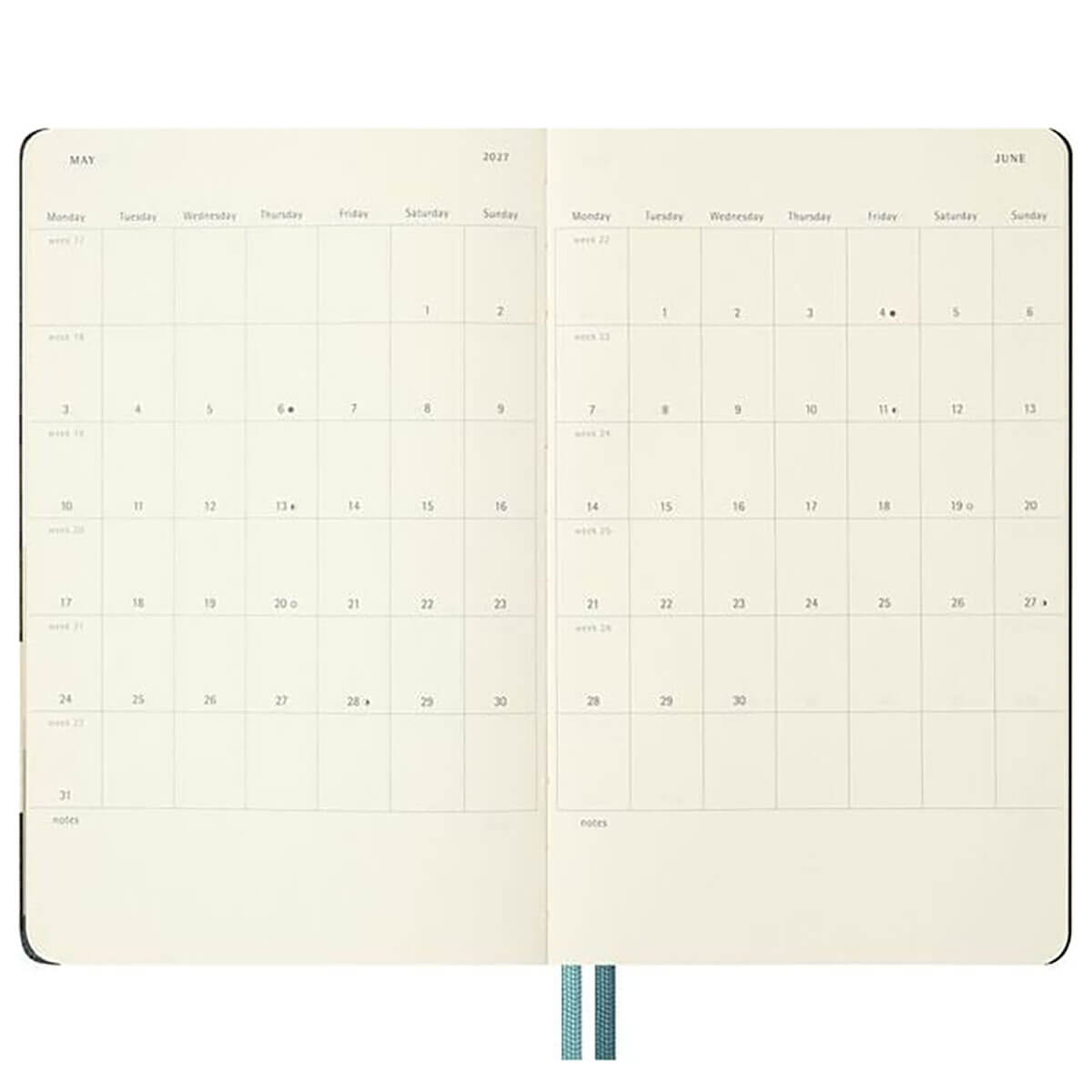 The Lord of the Rings Limited Edition 12 Month Weekly Planner 2027 by Moleskine