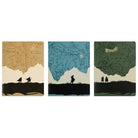 The Lord of the Rings Limited Edition Set of Three XL Cahier Journals by Moleskine