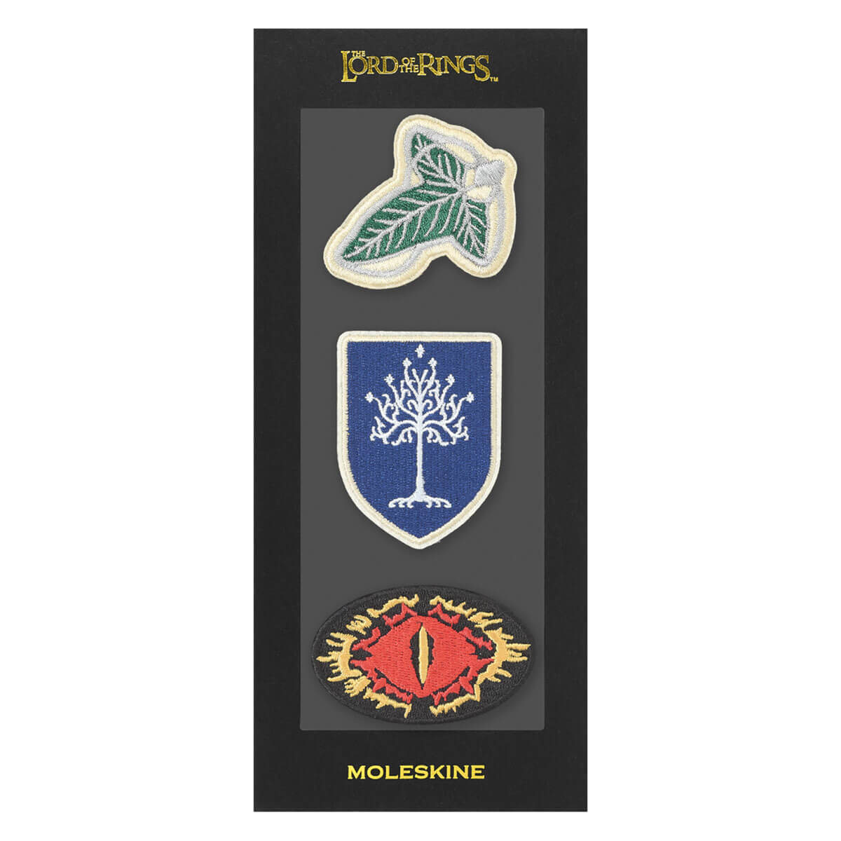 The Lord of the Rings Limited Edition Patches by Moleskine