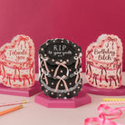 Rip To Your Youth Cake Shaped Greetings Card by Two For Joy Illustration