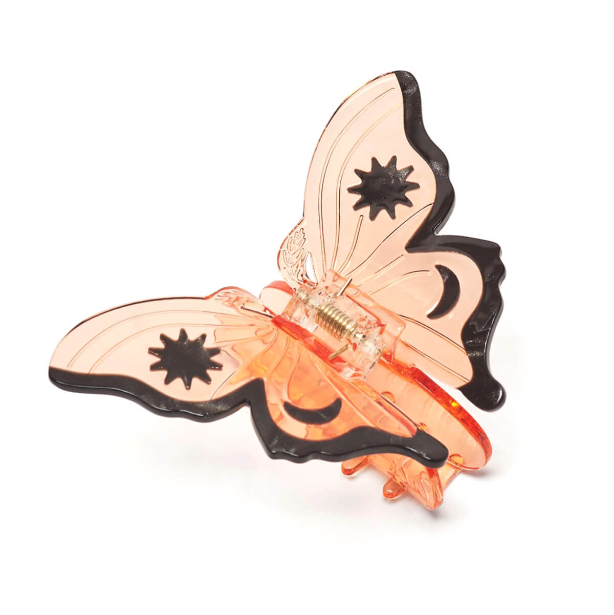 Orange Monarch Butterfly Hair Claw by Winona Irene – Junior Edition