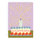 Happy Birthday Sparkler Greetings Card by Elena Boils for Wrap