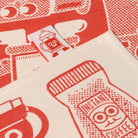 Coffee Time Woven Cotton Tea Towel by Wrap