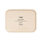 Deep Blue Leaves Small Rectangle Serving Tray by Wrap