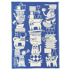 Kitchen Cats Woven Cotton Tea Towel by Wrap