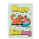 Happy Birthdawg Greetings Card by Tiago Majuelos for Wrap
