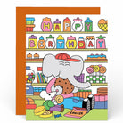 Sweetshop Greetings Card by Momoe Narazaki for Wrap