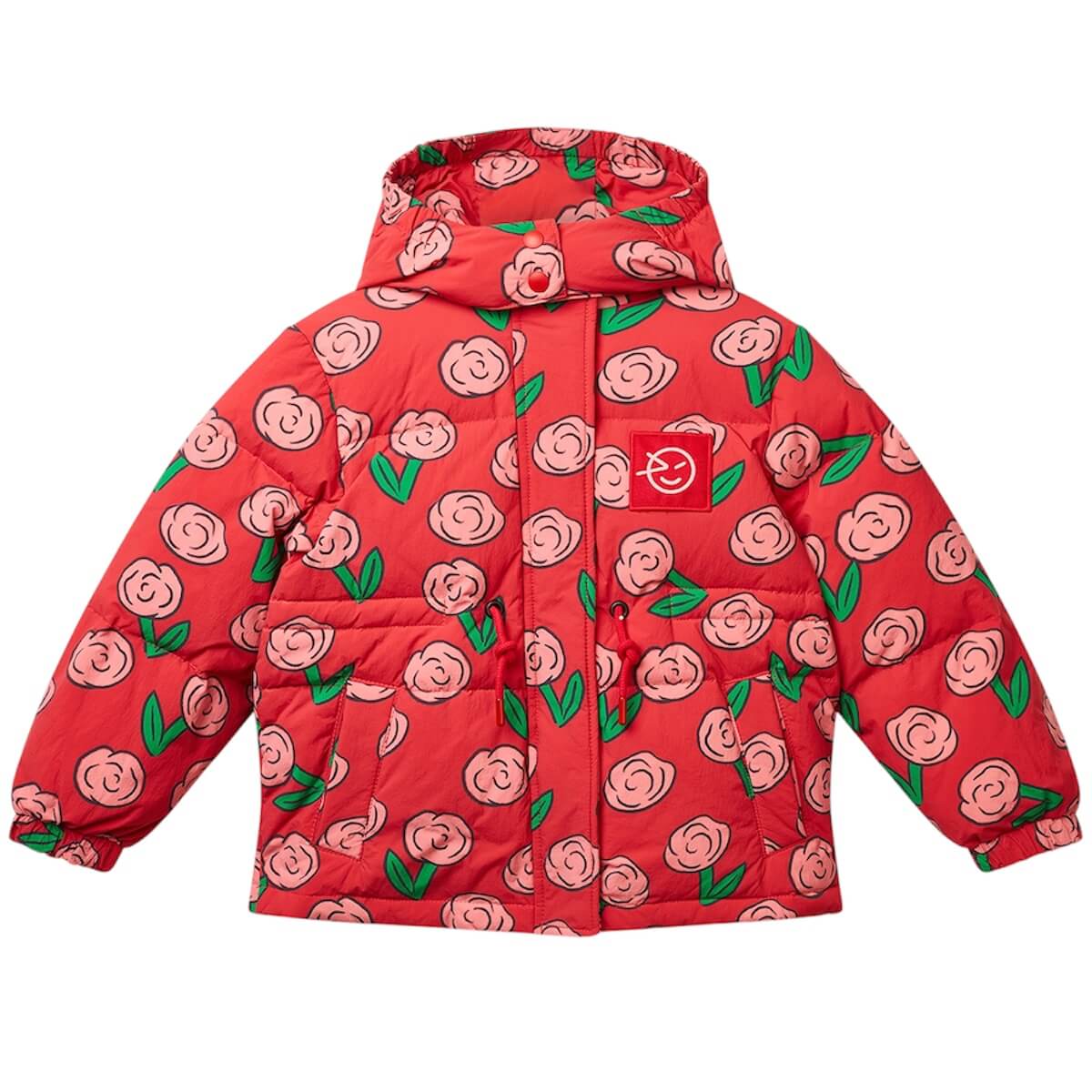 Kukka Down Jacket in Dancing Dahlia by Wynken - Last One In Stock