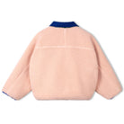 Faux Fur Reversible Jacket in Blue / Ode To Rose by Wynken