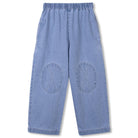 Patch Jean in Mid Wash Denim by Wynken