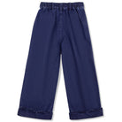 Scallop Pant in Mid Wash Denim by Wynken