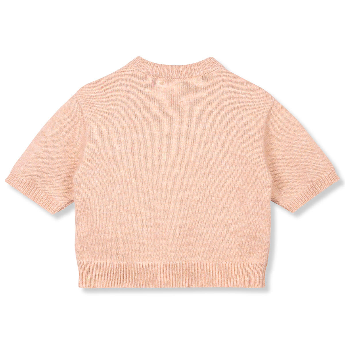 Shroom Cardigan in Pale Peach by Wynken