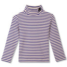 Soft Roll Neck in Ultramarine Stripe by Wynken