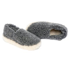 Full Slippers in Graphite by Yoko Wool