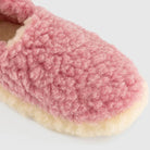 Full Slippers in Pink by Yoko Wool