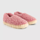 Full Slippers in Pink by Yoko Wool