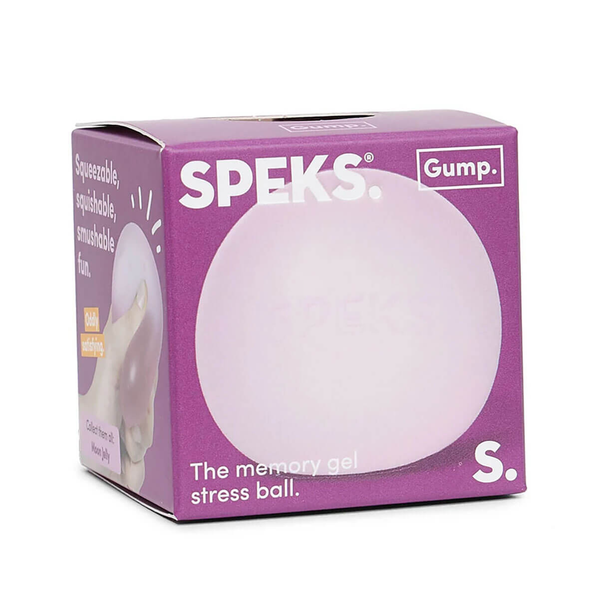 Gump Original Squishy Toy in Moon Jelly by Speks