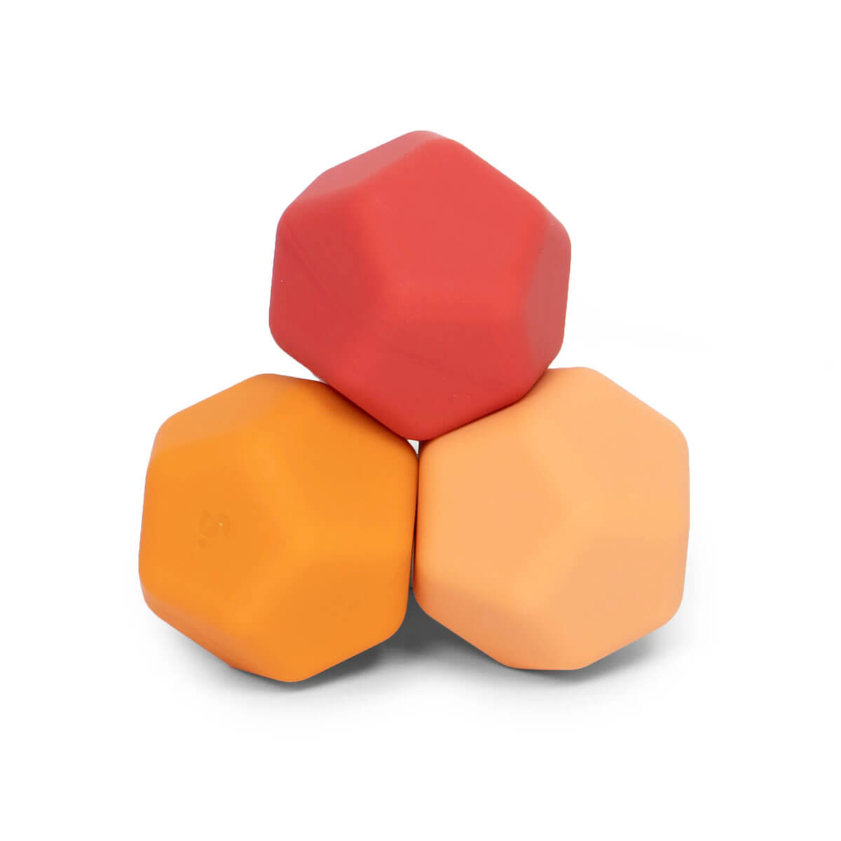 Odds Silicone Fidget Magnets in Orange Planes by Speks