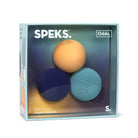 Odds Vivid Silicone Fidget Magnets in Blue Lines by Speks