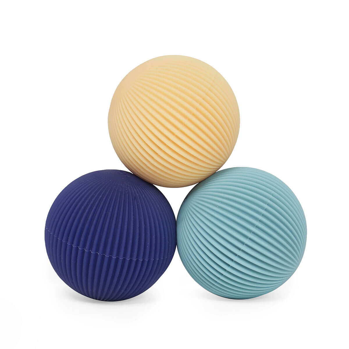 Odds Vivid Silicone Fidget Magnets in Blue Lines by Speks