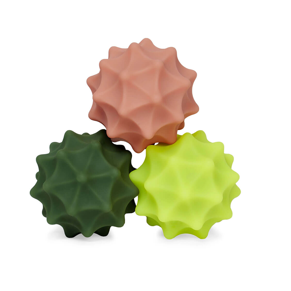 Odds Vivid Silicone Fidget Magnets in Green Spurs by Speks